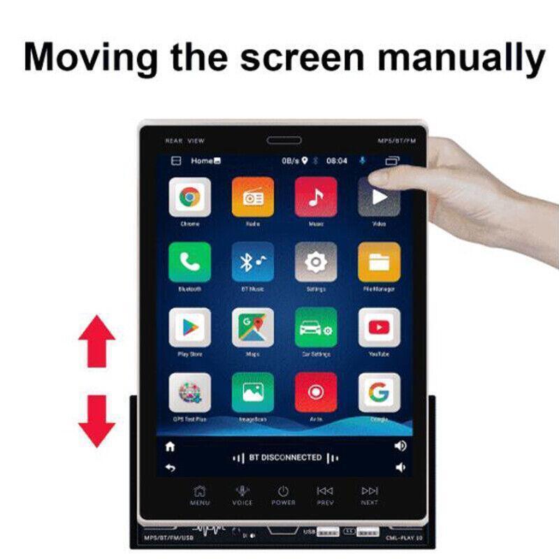 Radio GPS Navi WIFI Bluetooth Vertical Screen 9.5 Android 9.1 2DIN Car Stereo