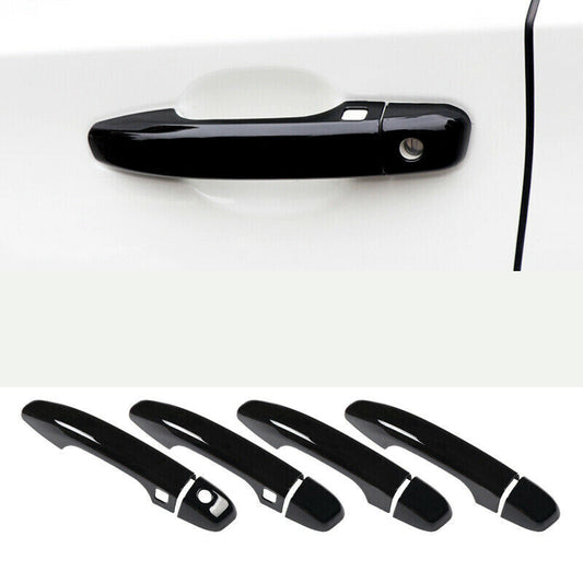 8P Gloss Black for Smart Side Door Handle Cover Trim for Honda Accord 10th 2018-2022