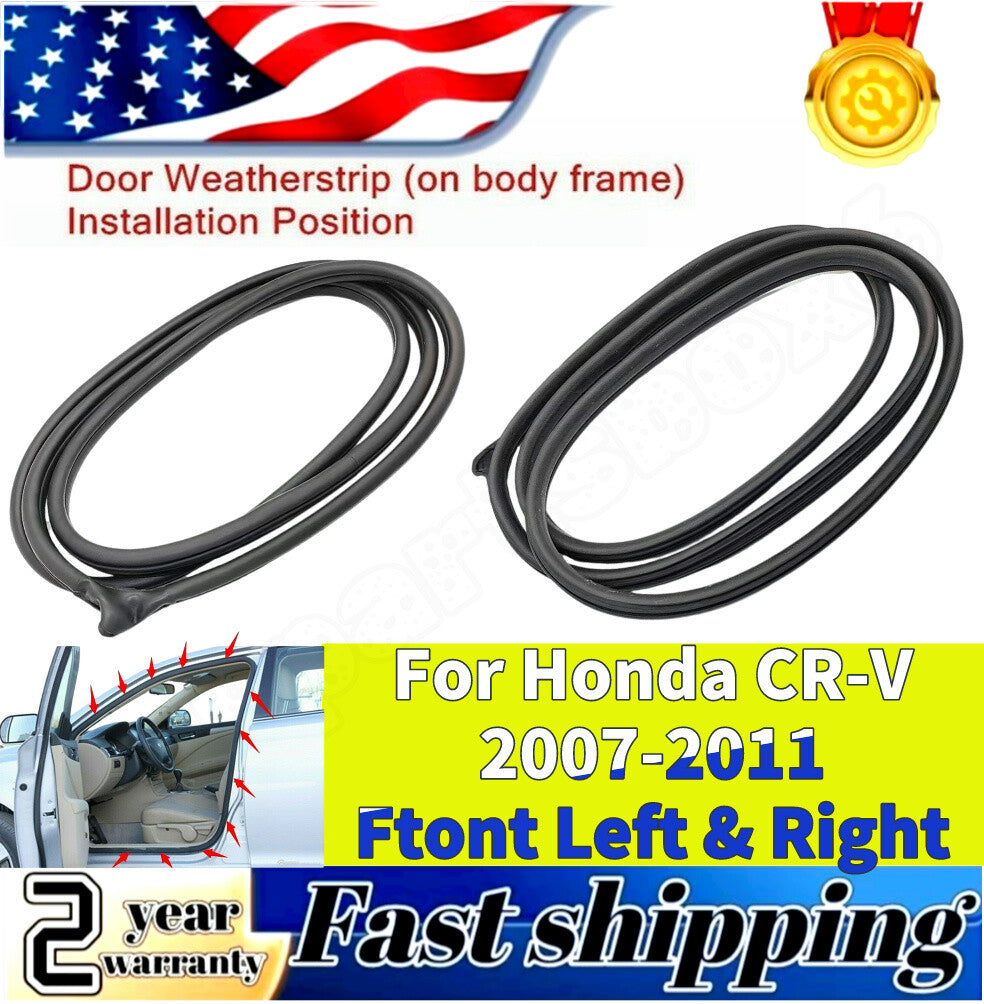 new, front RL body side weatherstripping seals for Honda CR-V 07-2011