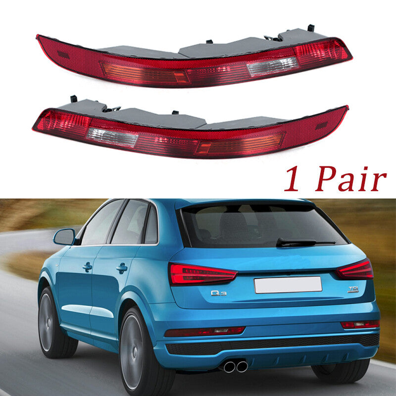 1 pair of rear bumper brake light heaters suitable for Audi 2016-2018 Q3 cars.