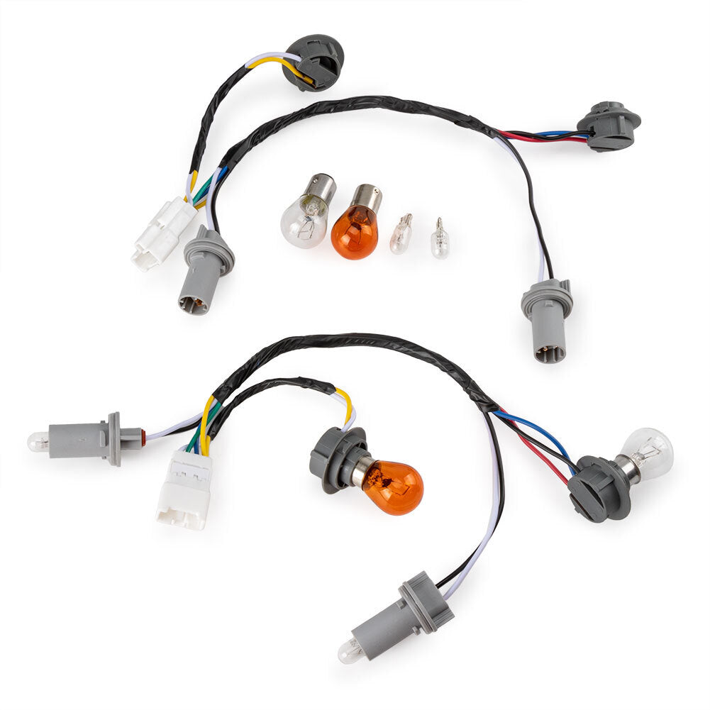 1 Pair for Hyundai Sonata 2011-14 Rear Taillight Lamp Socket Wiring Harness