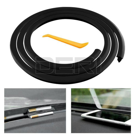 Universal 1.6M Car Dashboard Edge Gap Filling Sealing Strip Rubber Accessories