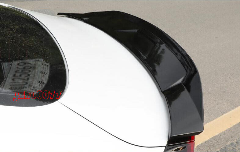 for Hyundai Sonata 2020-2023 Black ABS Rear Tail Trunk Spoiler Wing Lip Cover 1x
