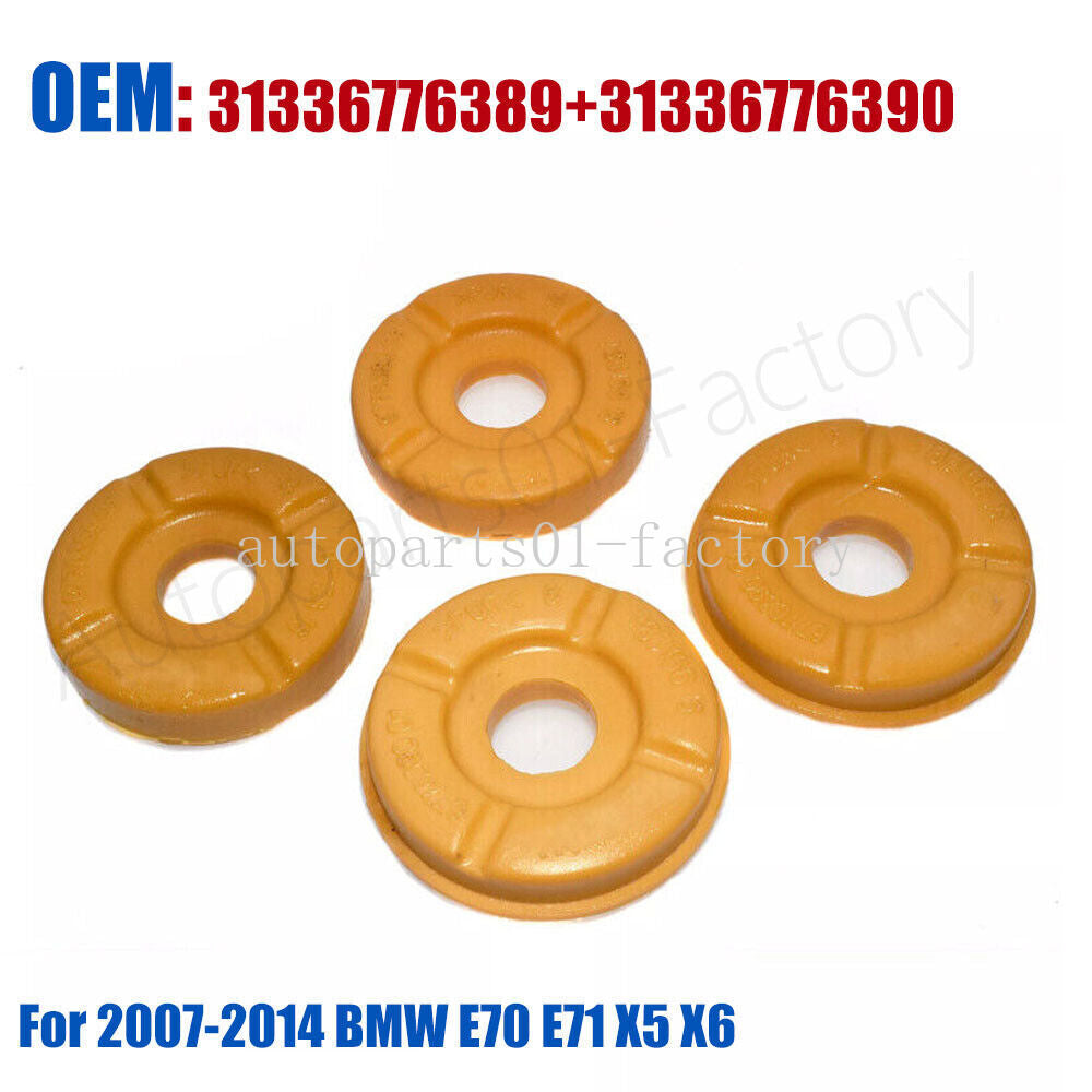 Suspension Shock Strut Mount Bushing 4Pcs For 2007-2014 for BMW E70 E71 X5 X6