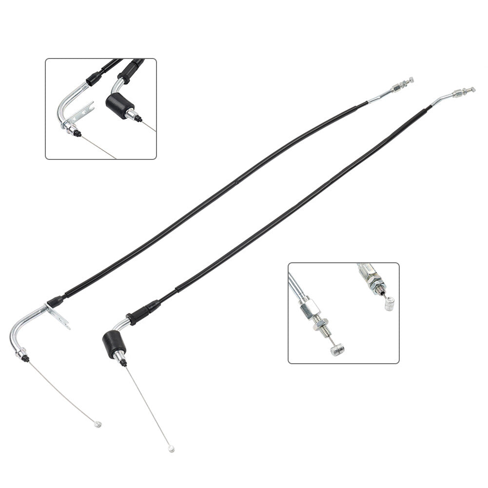 Throttle Cable Wire Line Linkage Black for Suzuki GSXR600 GSXR750 2011-2023 2024