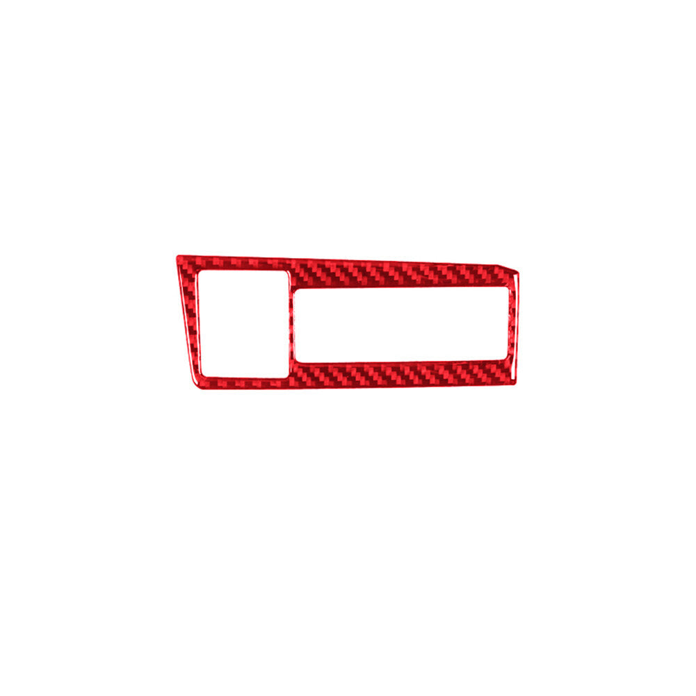 for Toyota Highlander 2008-2013 Rearview Mirror Control Buttons Trim Cover Red