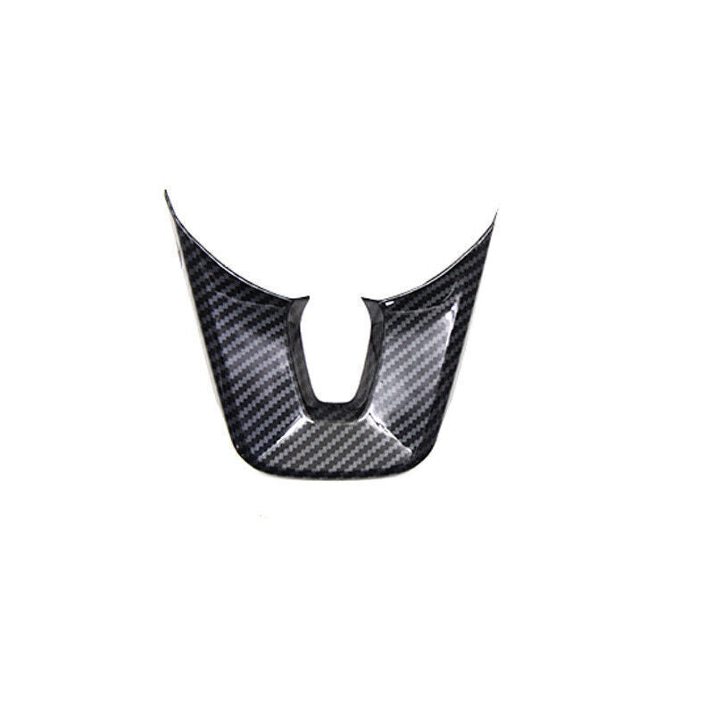 Car Steering Wheel U Type Cover Trim 1 for Kia K3 Forte 2019-2022 Carbon Fiber
