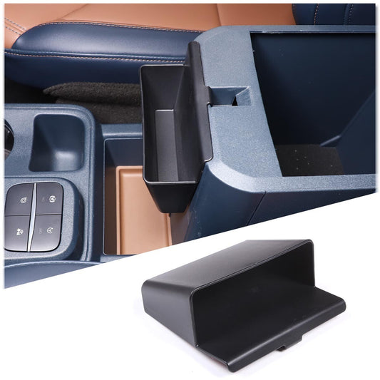 Black interior center navigation rear storage compartment for Mazda MX-5 2016-2023
