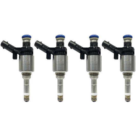 for Audi A4 A3 A5 TT for VW T5 Eos CC 2.0L Turbo Set of 4 Fuel Injector FJ1057