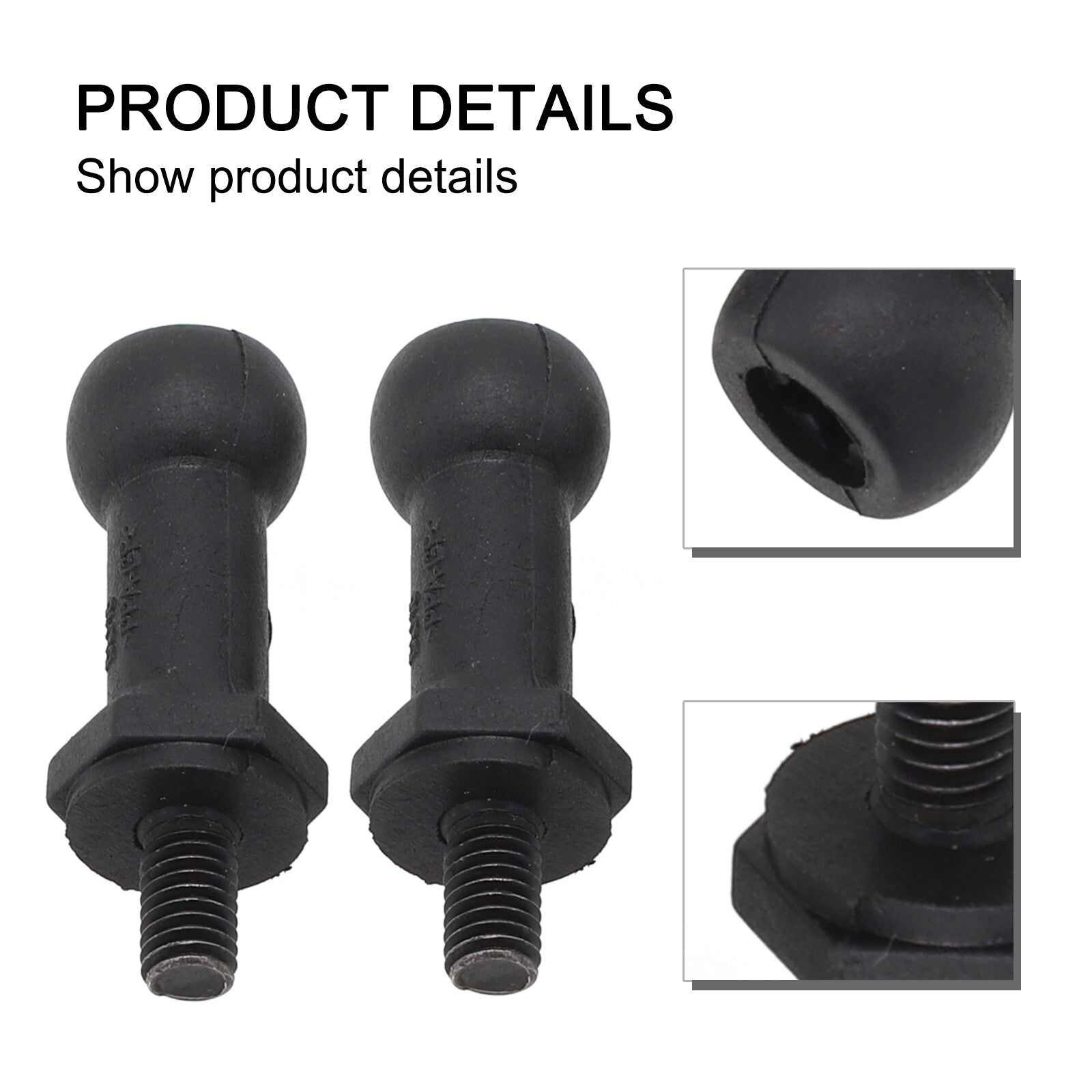 2x Engine Cover Mounting Peg Bolt 03L103164 038103184B for Passat For A3 For A4