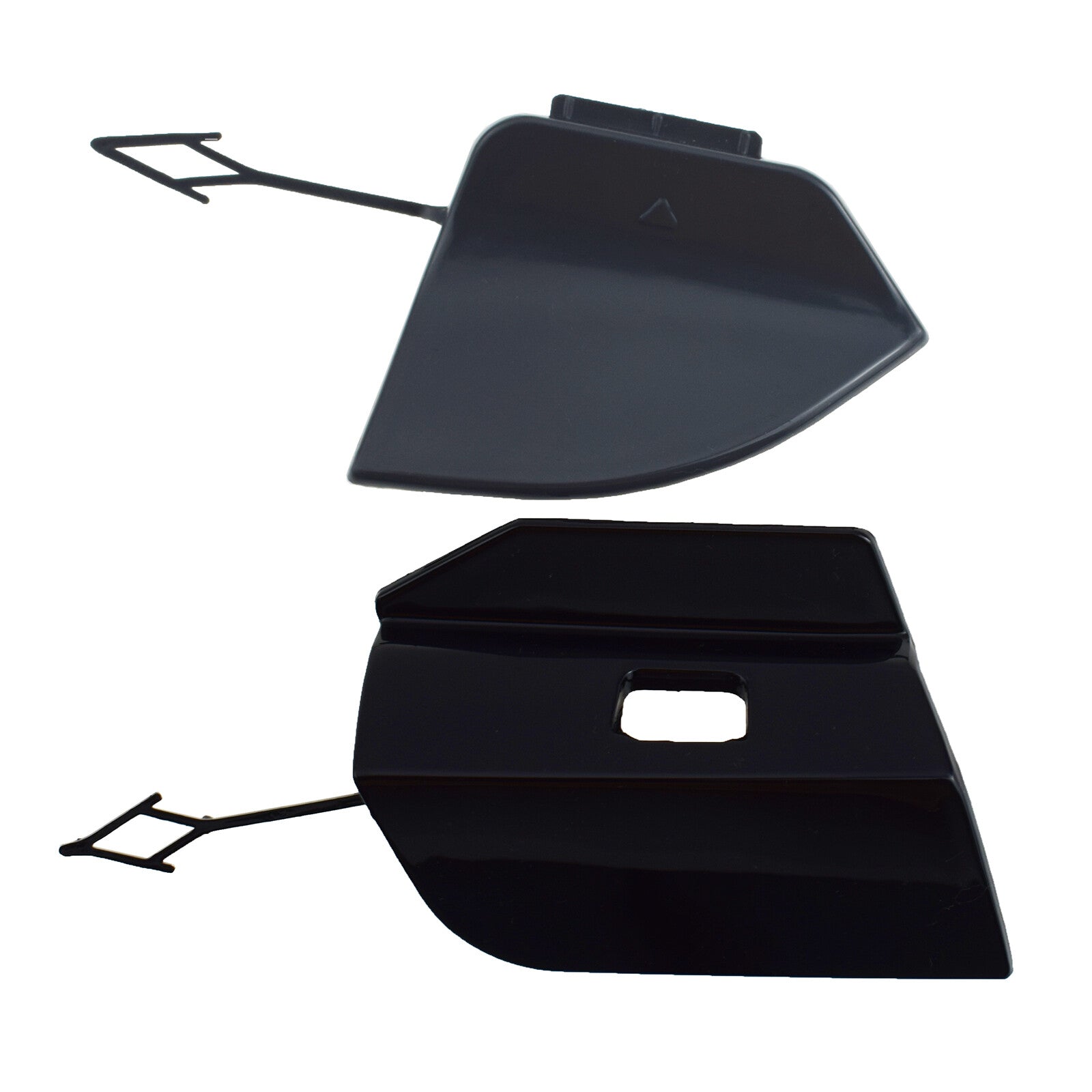 2Pcs Front Rear Bumper Tow Hook Cover Cap for BMW G01 X3 M40i M Sport 2018-2020