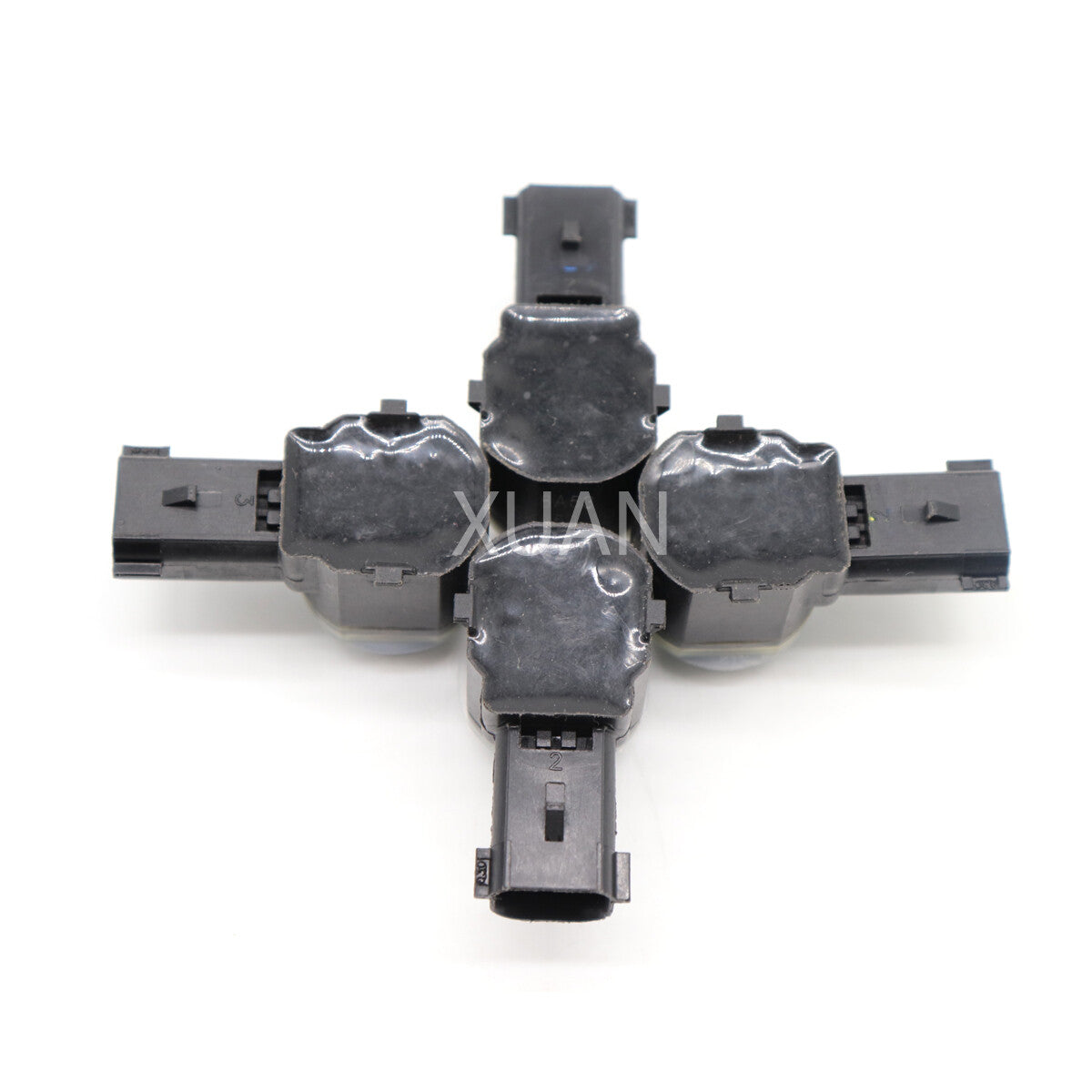 4PCS 8A53-15K859-ABW Black Bumper PDC Parking Aid Sensor for Ford Focus Explorer