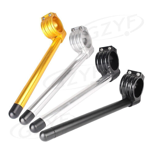 For 41MM Motorcycle Fork Tube 22mm 7/8  Clips On Handle Bar w/Adjustable Clamps