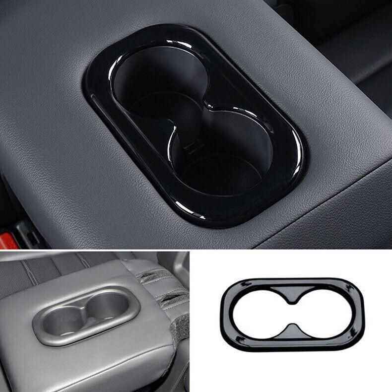 2023-2024 for Honda CR-V Black Rear Water Cup Holder frame Cover Accessories