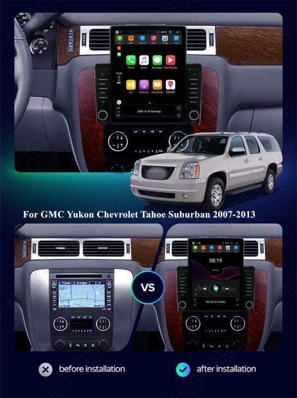 9.5Vertical Android 10.1 Car Stereo Radio GPS 2+32G for Buick Enclave for Hummer H2