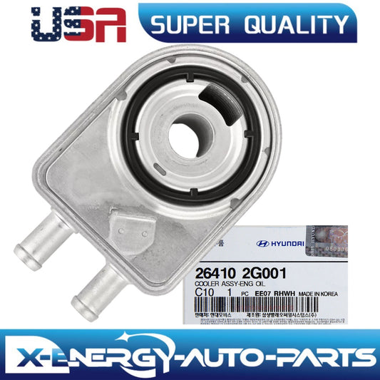 Engine Oil Cooler for HYUNDAI for KIA 2.0-2.4L 2016-2023 See compatibility