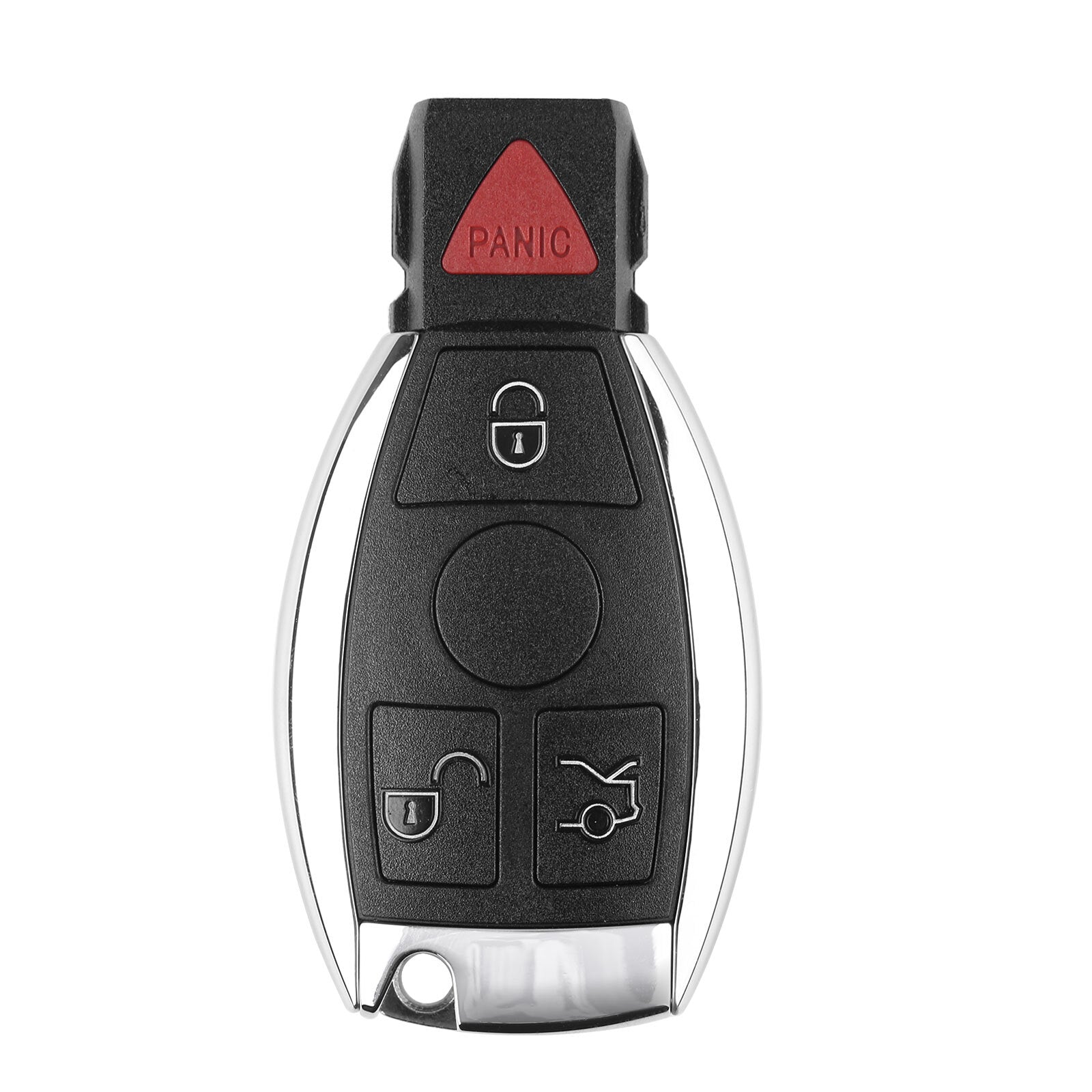 5Pcs for Smart Key Shell 4 Buttons with Panic for Mercedes-Benz Universal