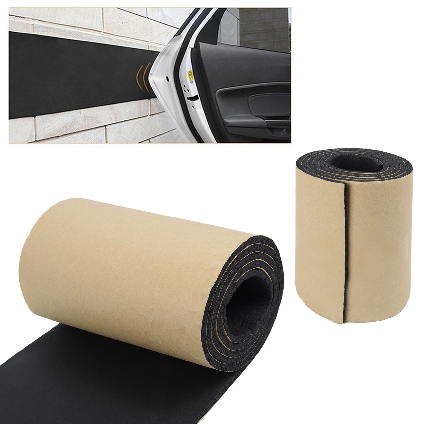 1 Car door protection, garage wall protection, anti-collision rubber/foam protective pad