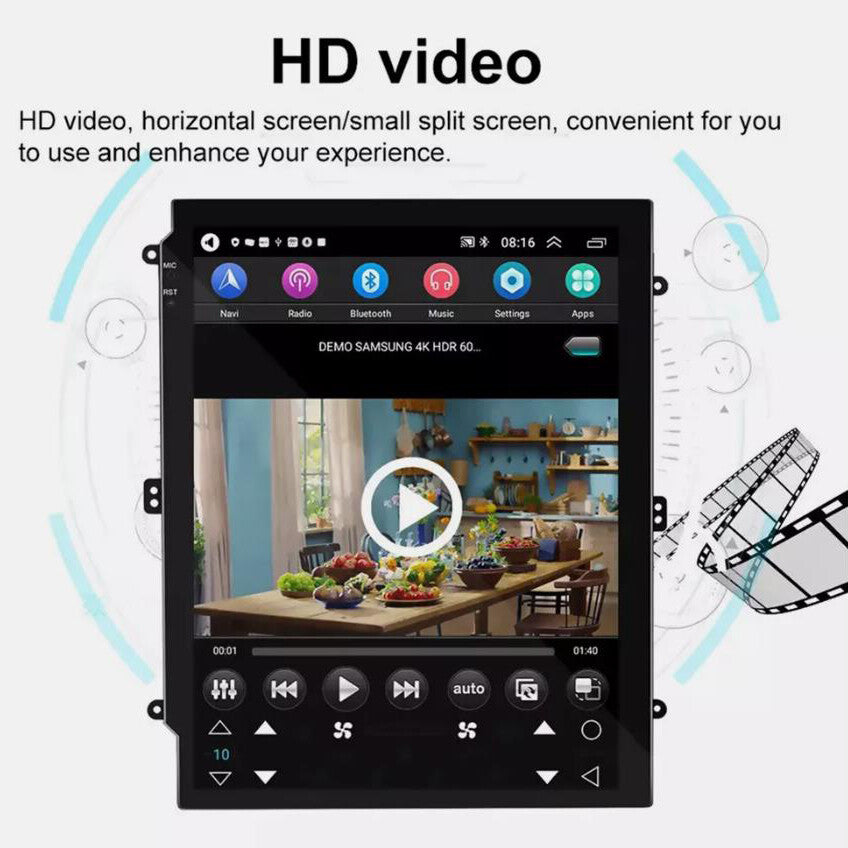 Compatible with for Cadillac SRX 2009-2012 9.7-inch Apple CarPlay Android 13 Car Stereo Radio GPS