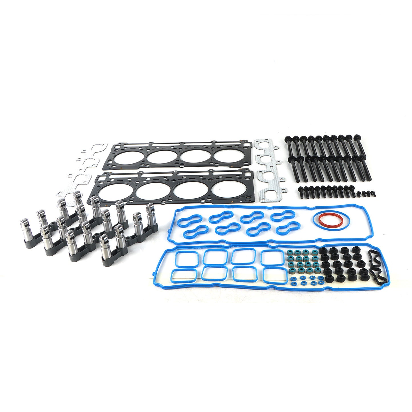 NON MDS Lifters Kit w/Head Gaskets Bolts for 2011-15 for Dodge for Chrysler for Jeep 6.4L V8