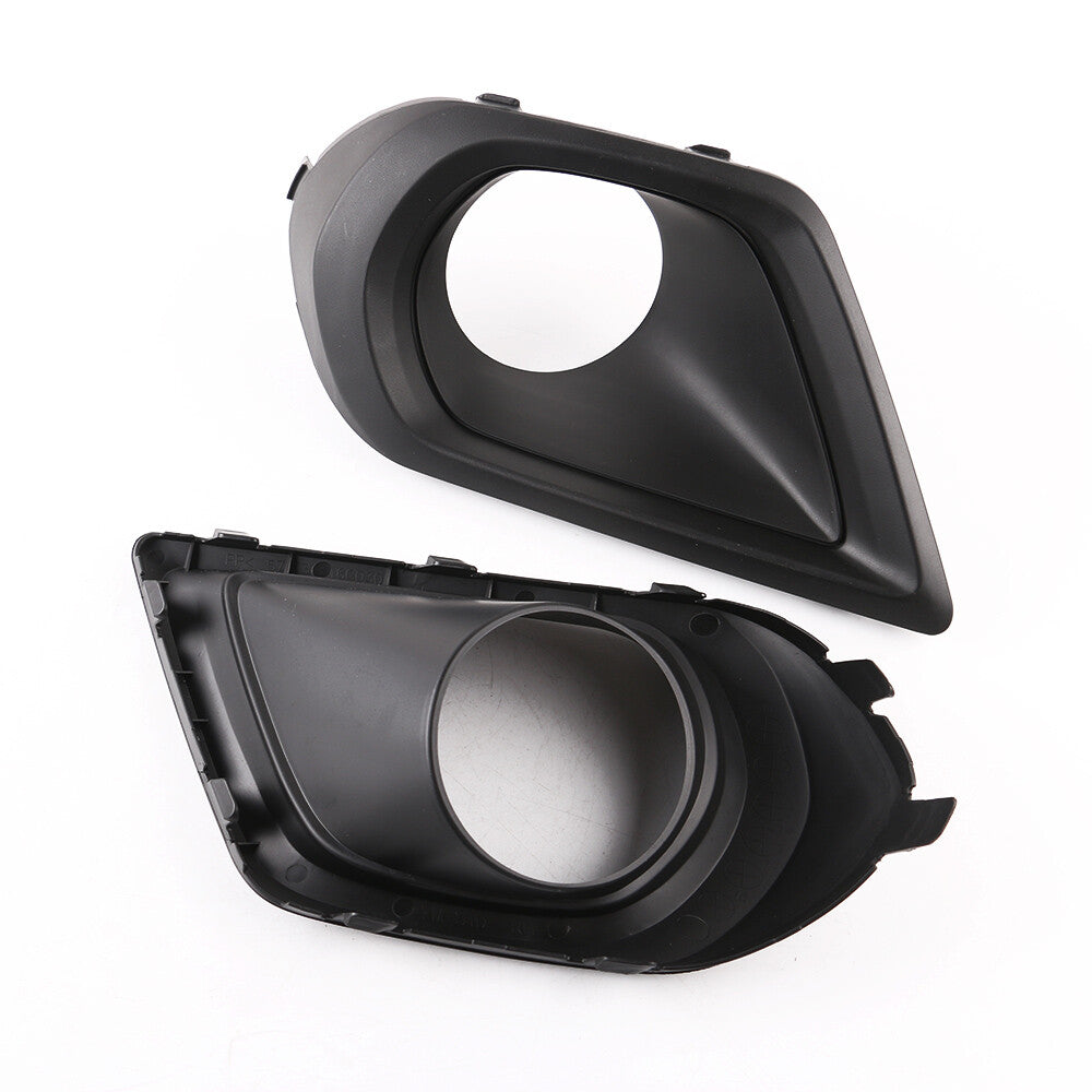 2x For 2014-2016 for Subaru for Forester Fog Light Bezel Cover Black Left Right Side