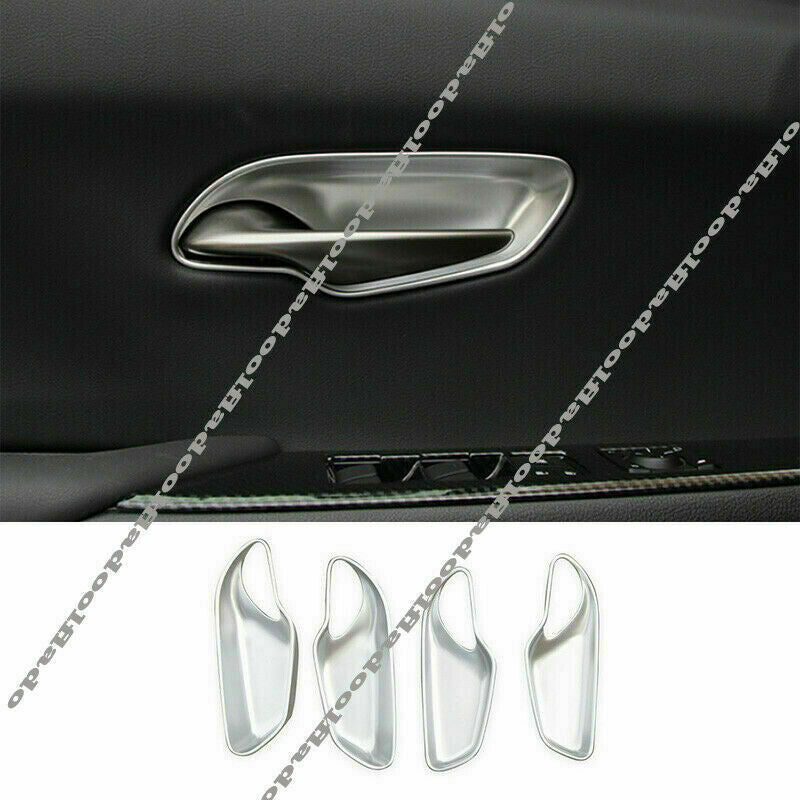 for Lexus UX 200 250h 2019-2022 Silver Inner Door Handle Bowl Frame Cover Trim