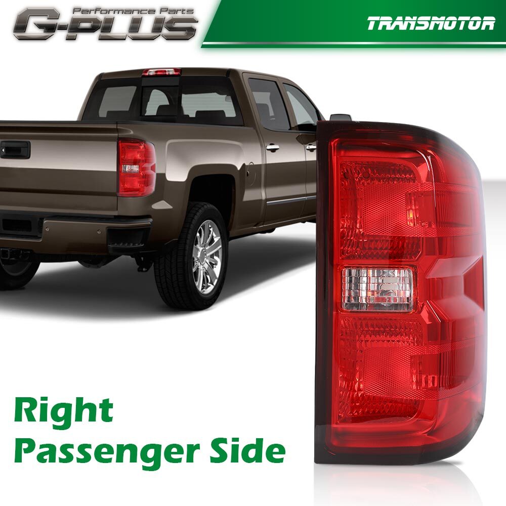 Suitable for 2014-2018 for Chevrolet Silverado 1500, passenger side taillight and brake light new.