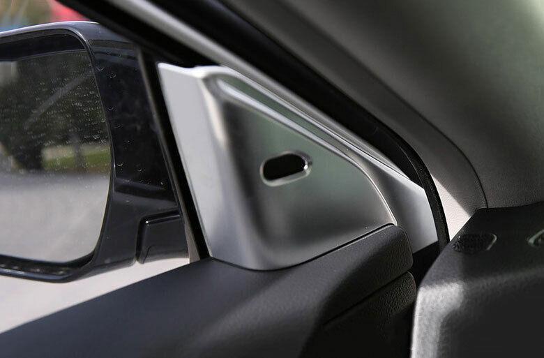 for Nissan Altima Teana 13-2018 Matte Silver Front Triangle A Pillar Cover Trim