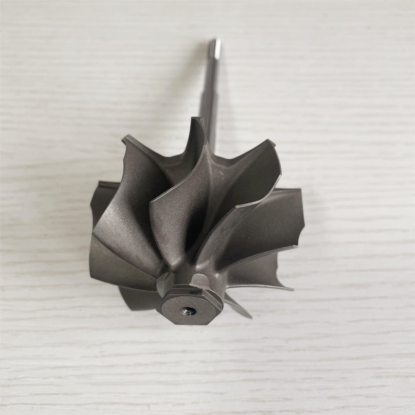 GT3584RS Reverse 9-blade 62.35/68.00 mm ball bearing turbine shaft wheel