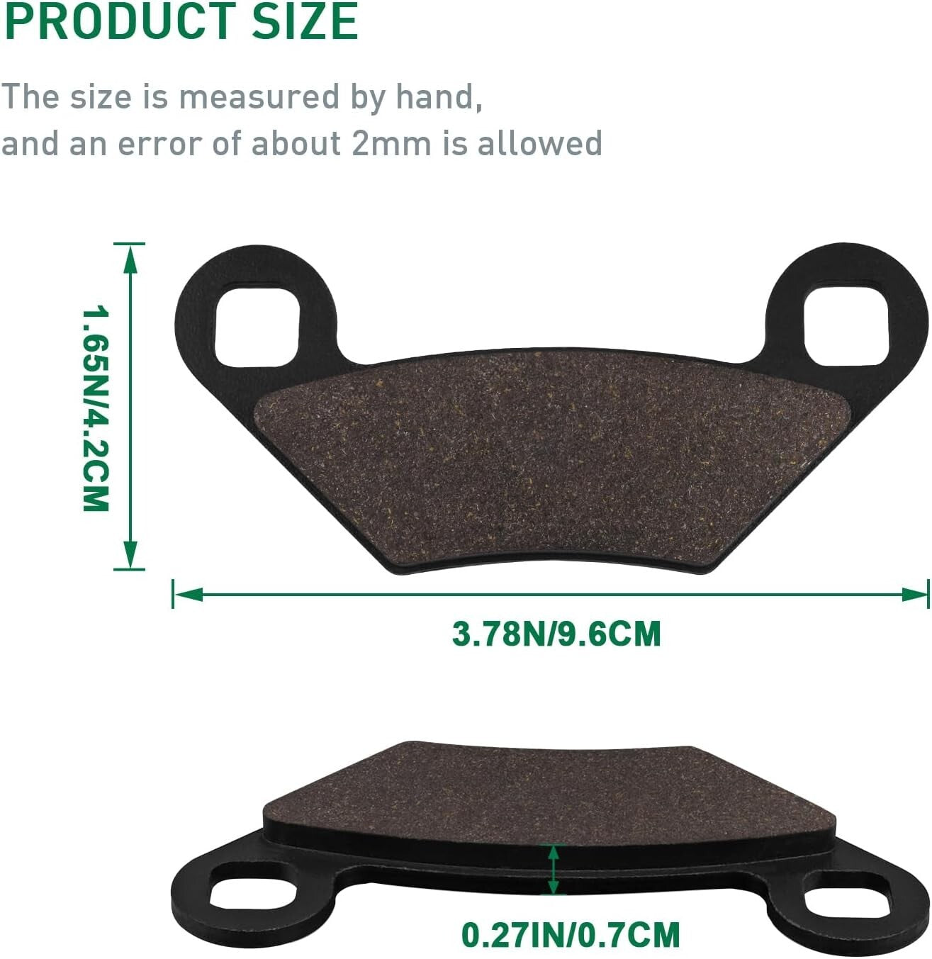 Brake Pads for POLARIS Sportsman 800 Forest 850 1000 Scrambler 850 1000 XP