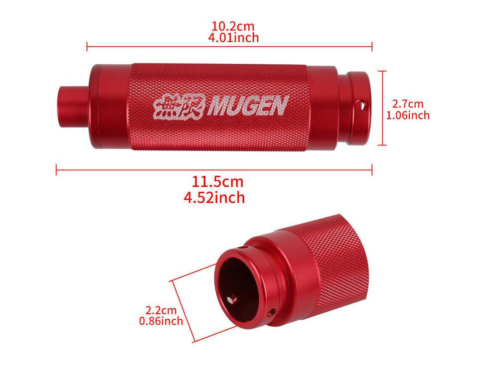 Car handle handbrake cover/handbrake cap Mugen red for Honda for Acura