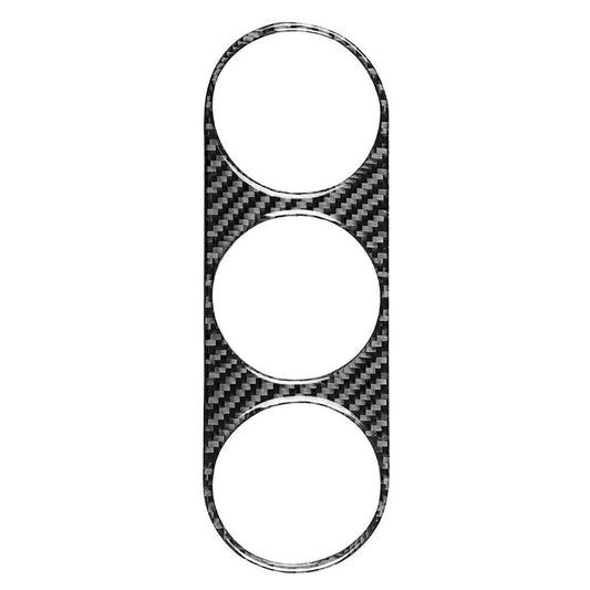 Carbon Fiber Air Conditioning Switch Panel Cover for Dodge for Challenger 2008-14 13