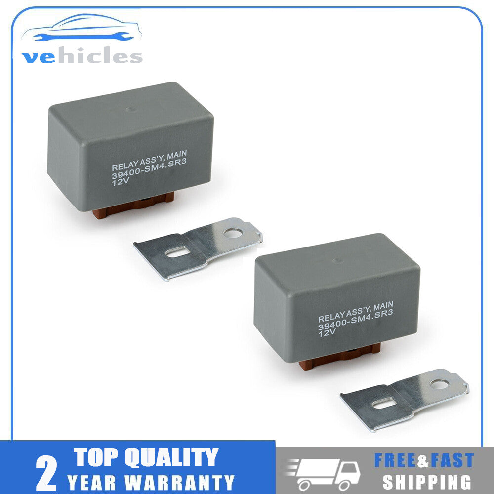 2-pack fuel pump main relays suitable for Honda Accord 2.2L 2.7L 1990-1997 39400-SR3-003 US
