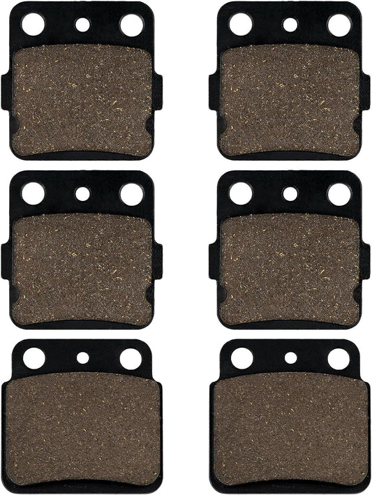 Brake Pads for Suzuki LTZ400 Quadsport 400 2003-2012 / Arctic Cat 400 DVX 2004