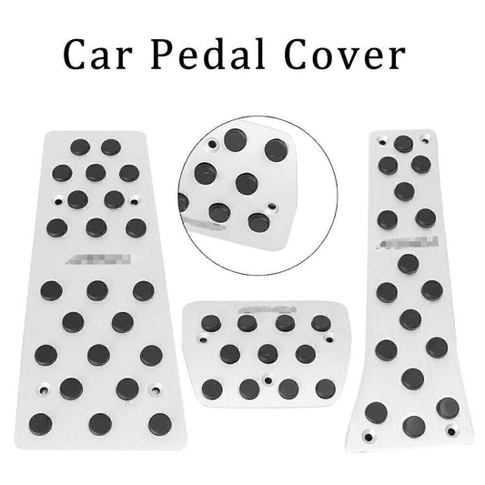 Sports Fuel Brake Foot Rest Aluminum AT Pedals Pad for Mazda 6 2014-2015 3PCS