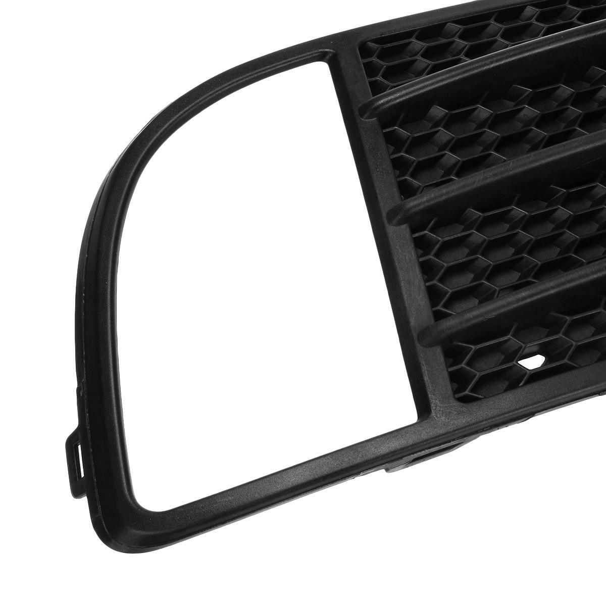 Two front bumper fog light grille cover trims for 2009-2013 for Volkswagen for Golf GTI GTD MK6.