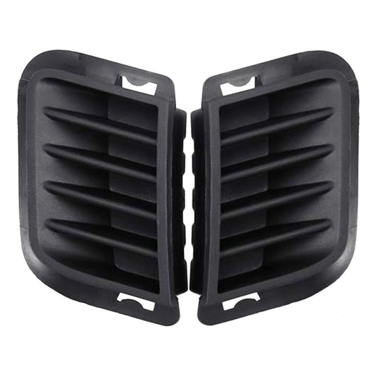 Left and Right Front Foglight Covers for 2006 2007 2008 for Hyundai Sonata Black New