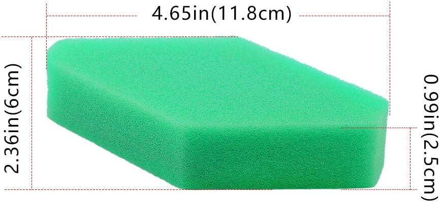 5pcs Foam Air Filter For Briggs  Stratton 797301 5433K 5433 424 Lawn Mower