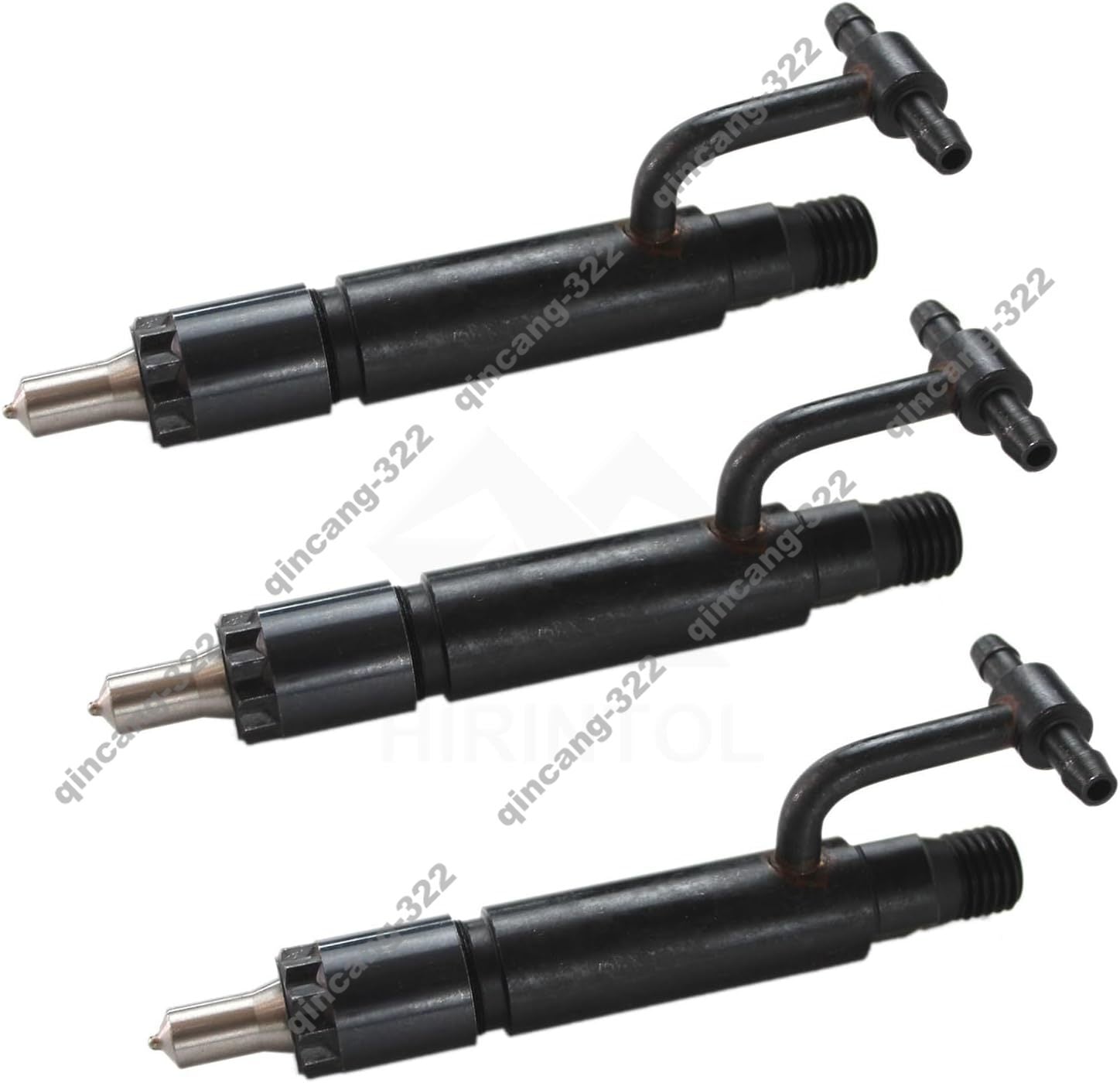 3Pcs Fuel Injector 729004-53101 for Yanmar 3TNV88 Komatsu S3D84E-5 Engine