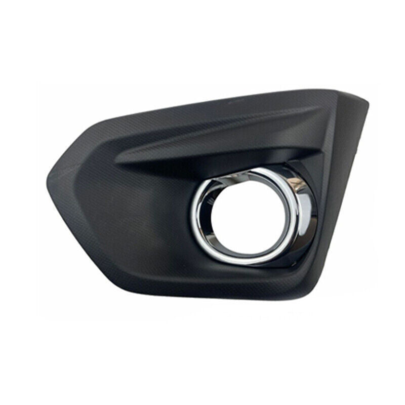 Front fog lights with glossy black trim on the right for Subaru Impreza 2012-14