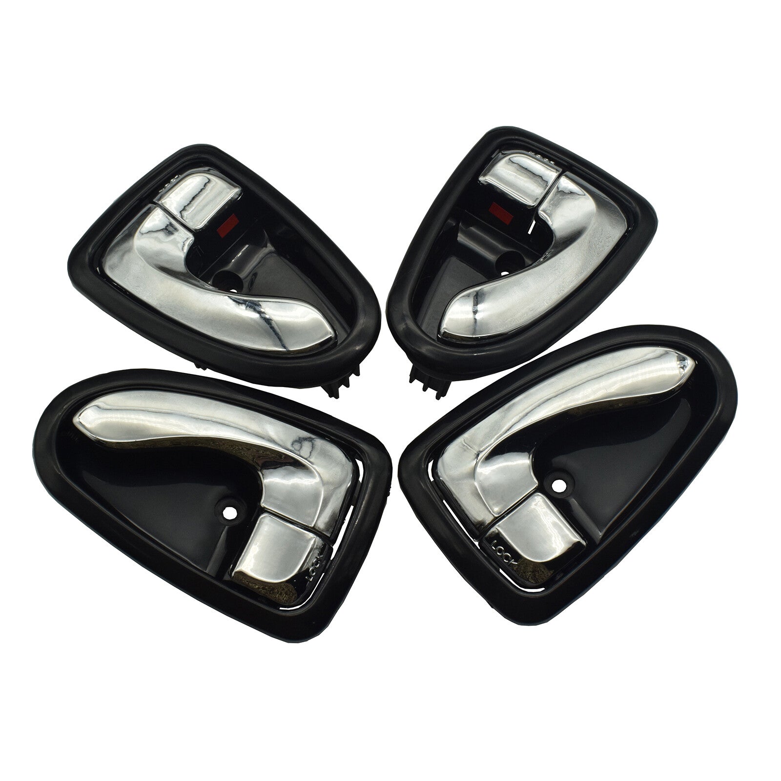 4X Inside Door Handle Left  Right Side 8262022001LG for 2000-06 for Hyundai Accent