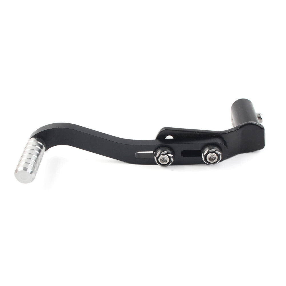 Motorcycle CNC Aluminum Gear Shift Lever Footrest Pedal Shifter Black Universal