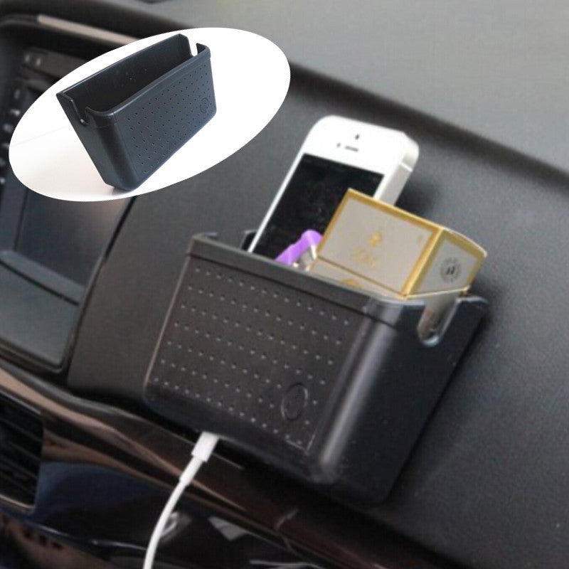 Multifunction Car Storage Box For Coin Card Mobile Phone Holder Organizer Box