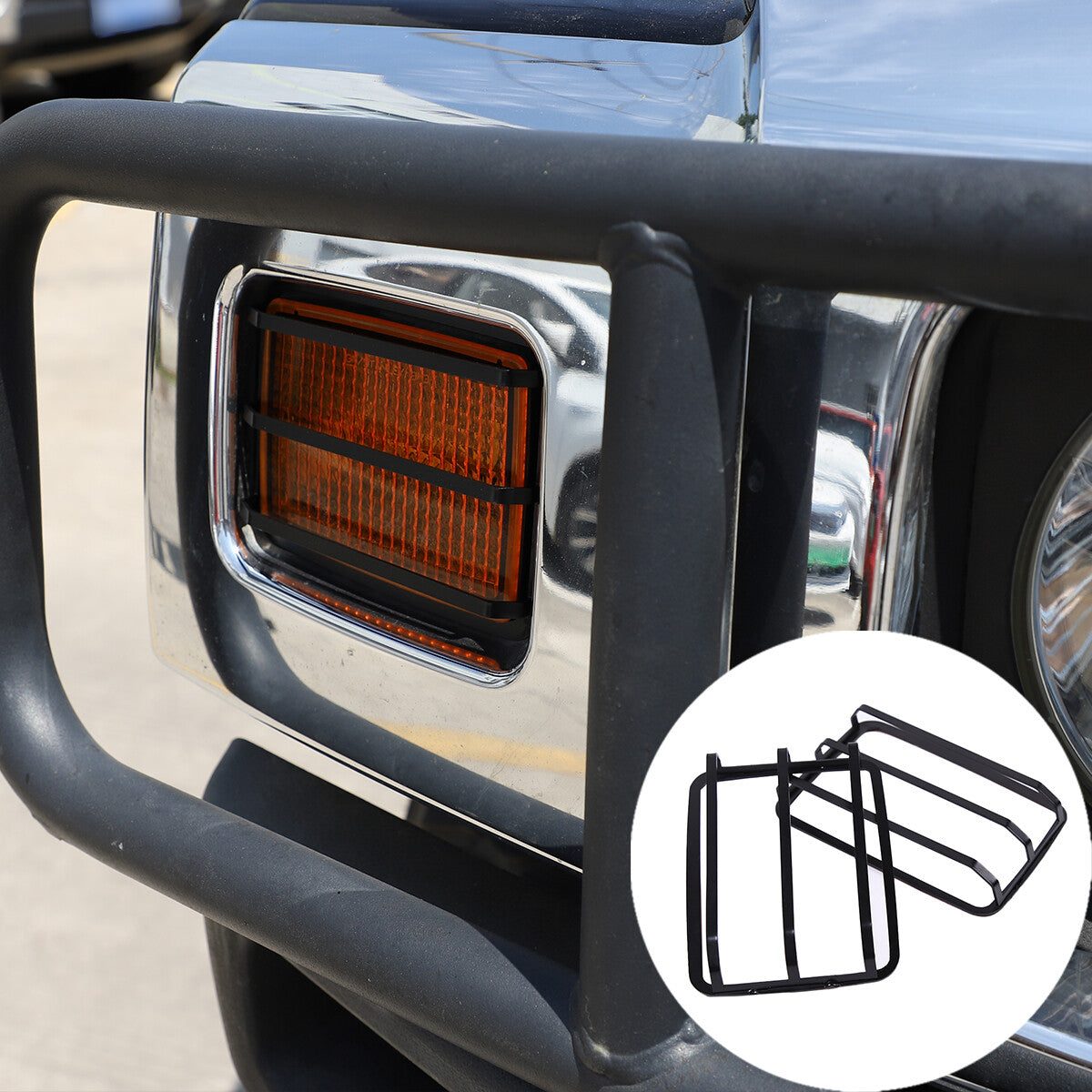 8-Pack Foldable Sunshade Covers for Hummer H2 (2003-2009)