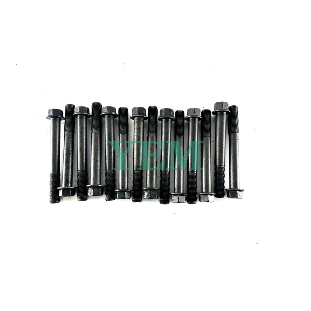 1 Set Engine Head Bolt 14pcs For Yanmar 3TNV70 Engine 3TNV70 Cylinder Head Bolt