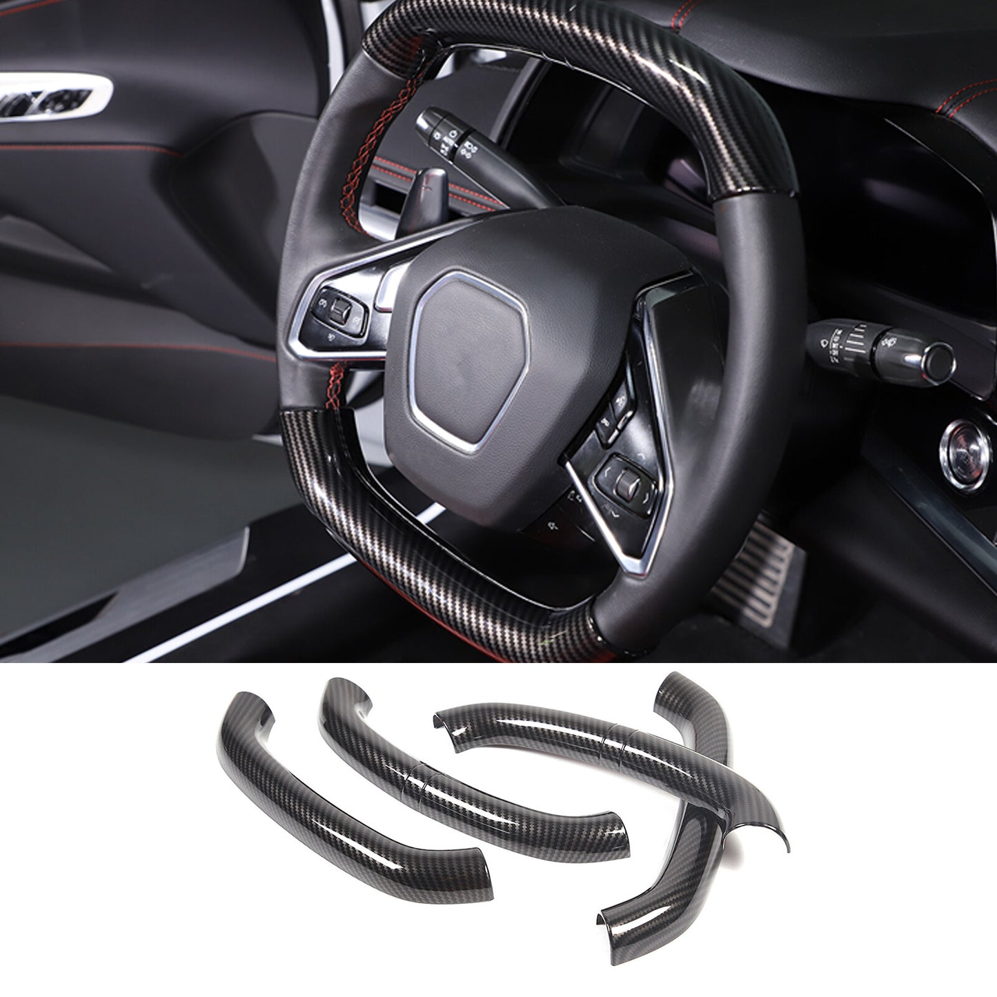 Cargo Net Front and Rear Luggage Envelope Storage Kit for Corvette C8 2020 - 2023
