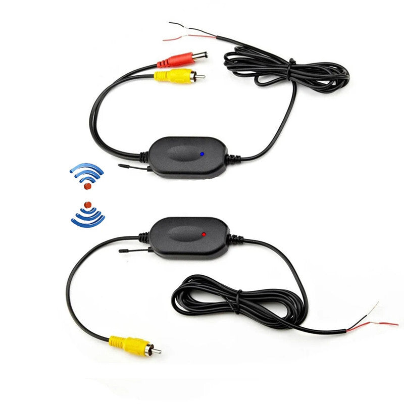 DC12V Car Rear View Camera Wifi Wireless Wiring Kit 2.4GHz Transmitter/Receiver