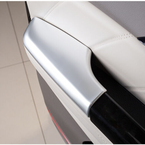 for Kia Carnival 2022-2023 Silver Car Interior Door Armrest Panel Trim Cover ABS