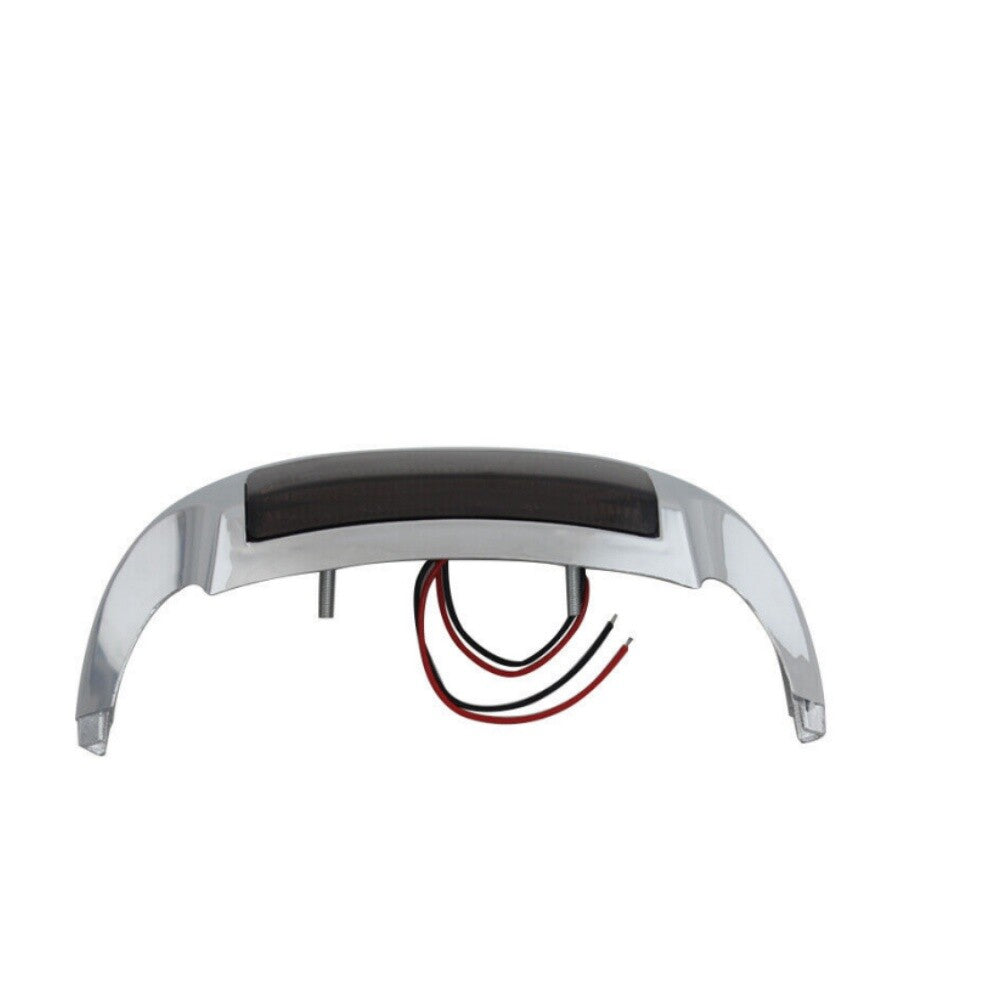 Smoke Front LED Fender Tip Light Lens Fit for Harley Touring Ultra Limited 14-23