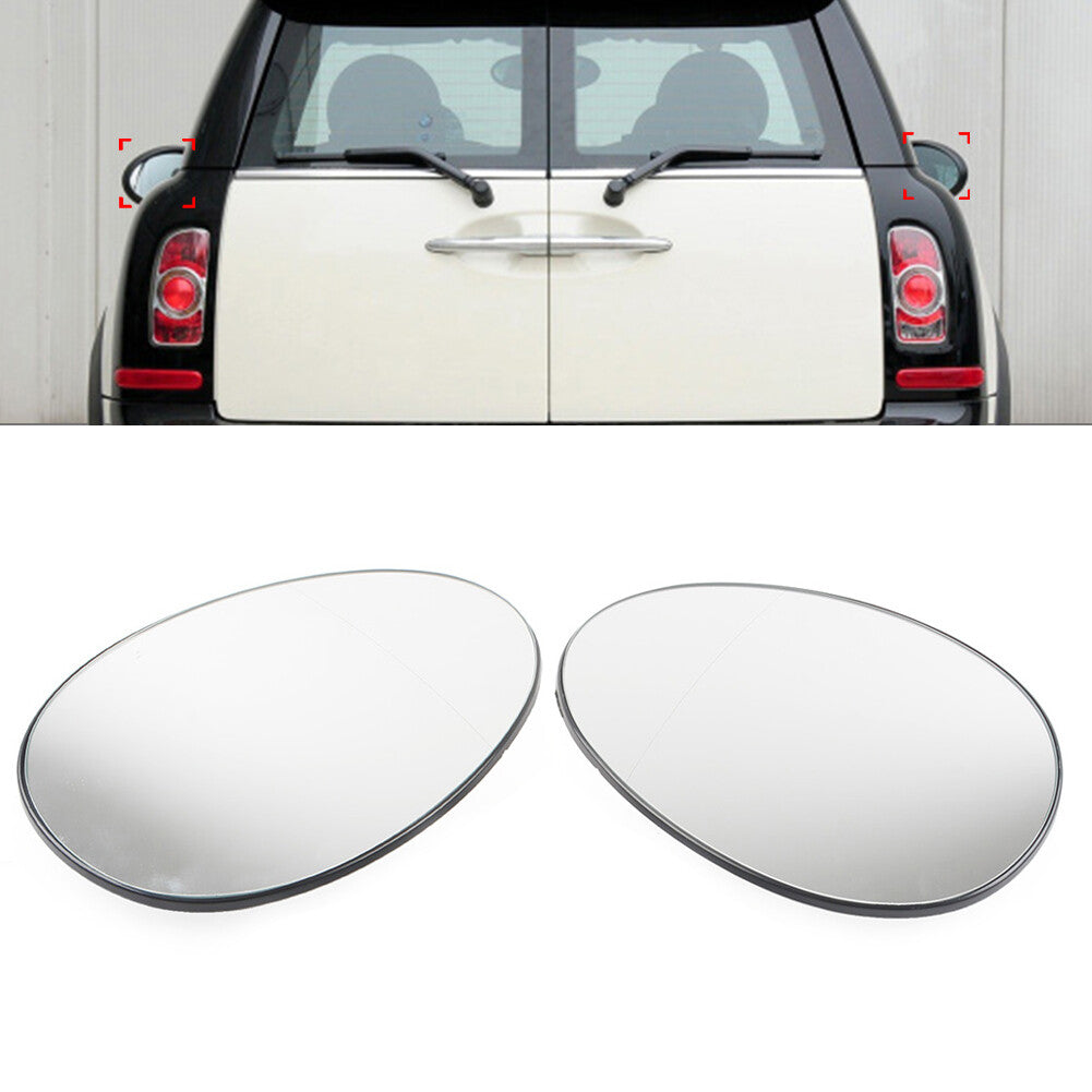 Side Wing Mirror Glass Heated for BMW for Mini R55 R56 R57 R58 R59 R60